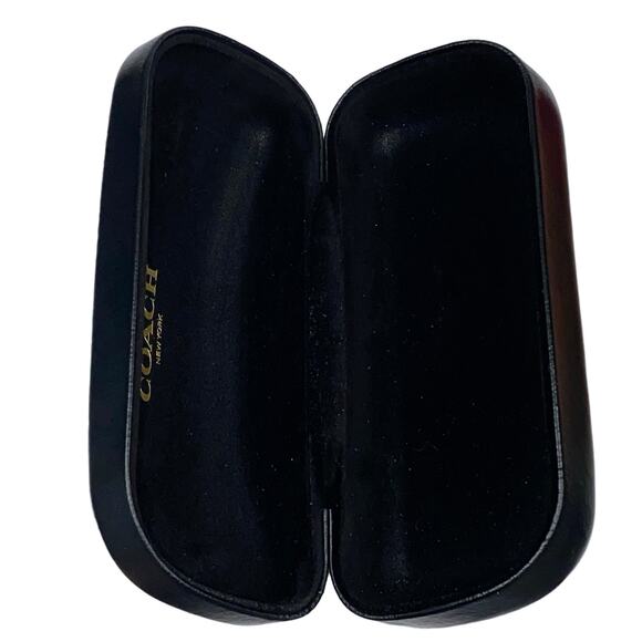 Coach Women's Black Gold Lettering Square Sunglasses 51MM - Picture 12 of 14